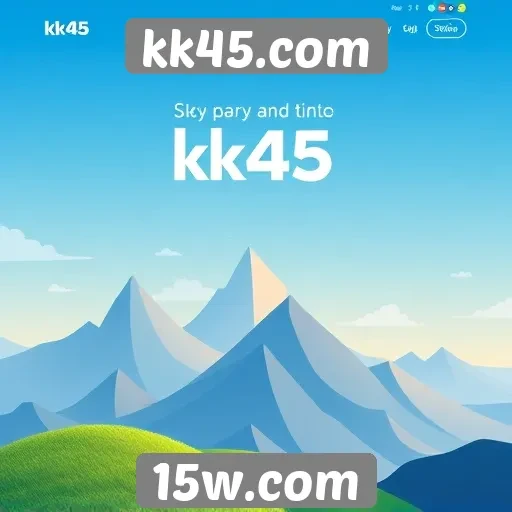 Acessibilidade e usabilidade do site kk45.com
